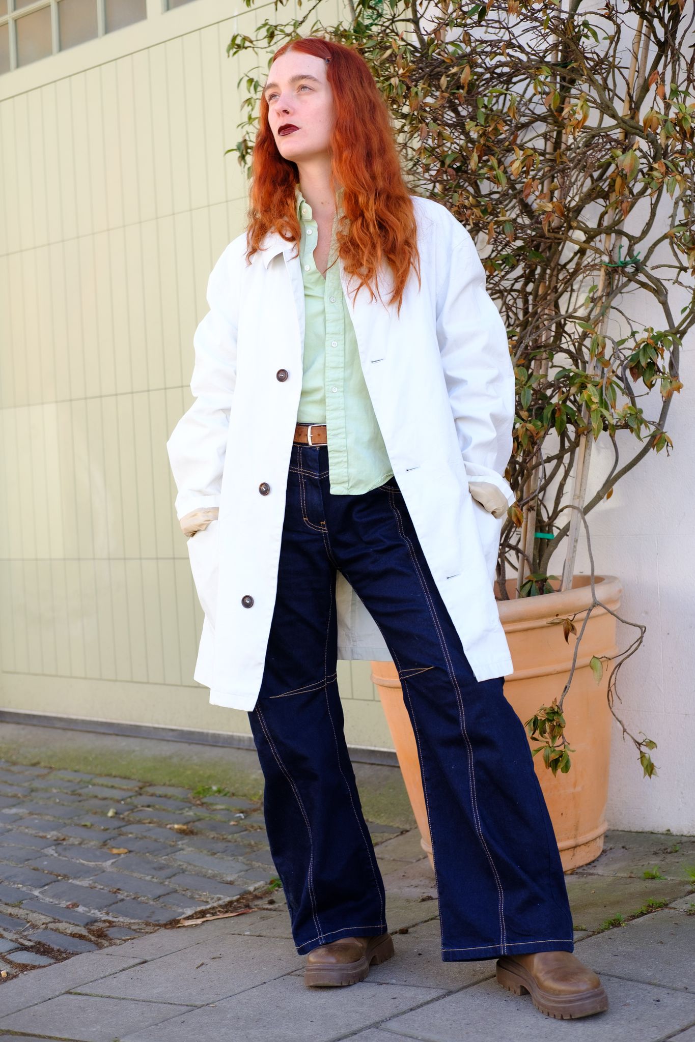 Vintage Burberry White